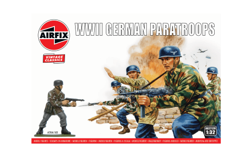 Model Kit - Airfix 1:32 WWII German Paratroops