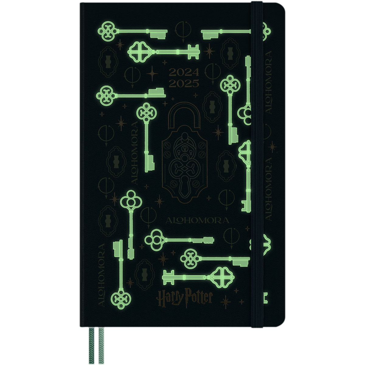 Moleskine Diary 18M Weekly + Notes HC Large Harry Potter Alohomora Odd Year