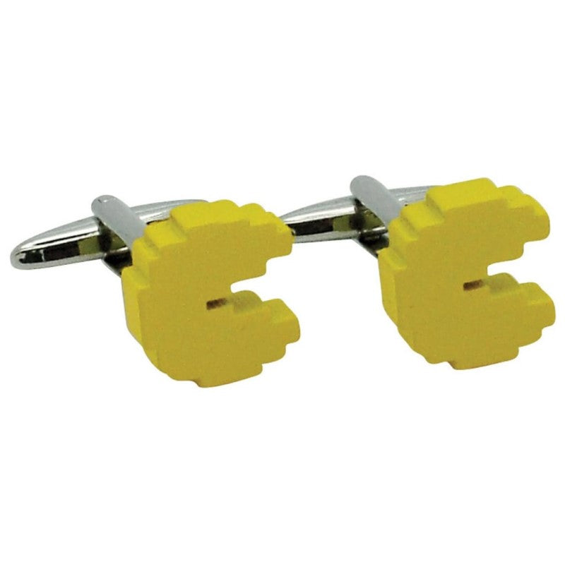 GDESIGN #7 PAC-M YELLOW CUFFLINKS