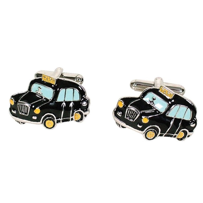 GDESIGN LONDON TAXI CUFFLINKS BLACK