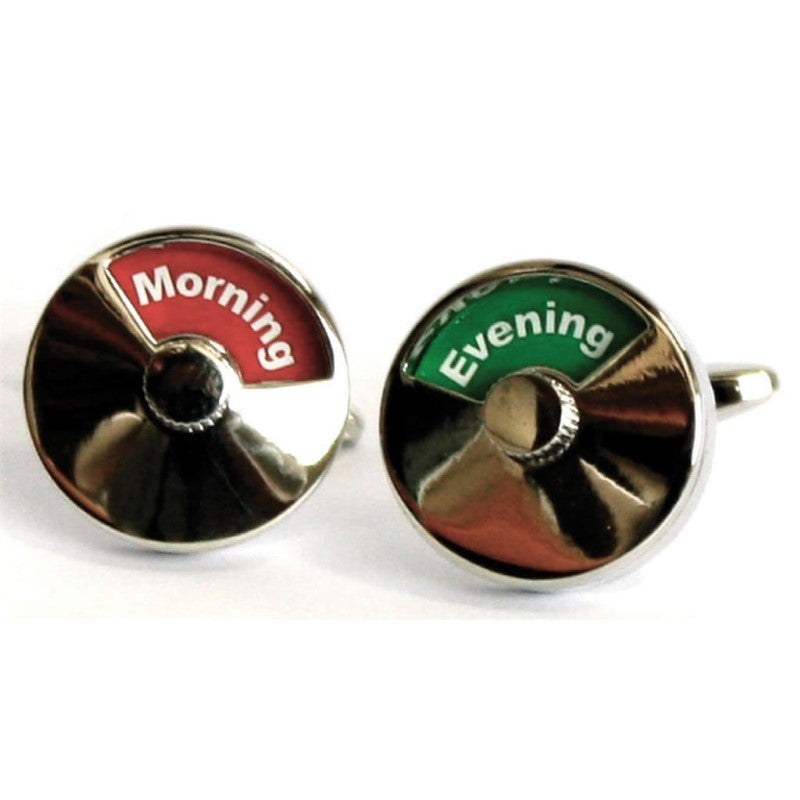 GDESIGN MORNING AFTERNOON EVENING CUFFLINKS