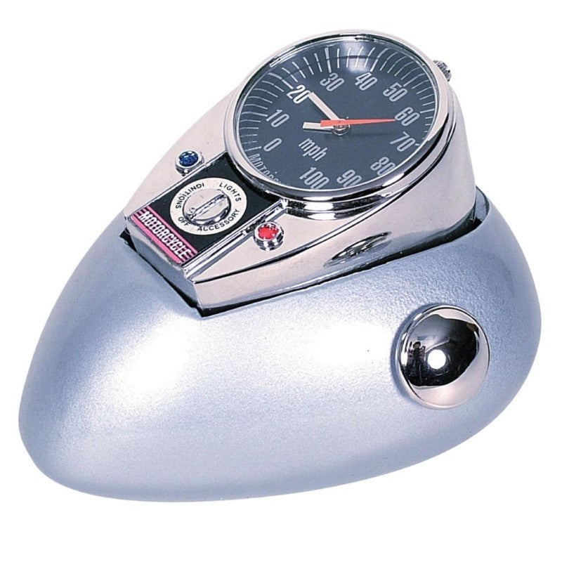 GDESIGN RETRO MOTORBIKE GAS TANK SILVER
