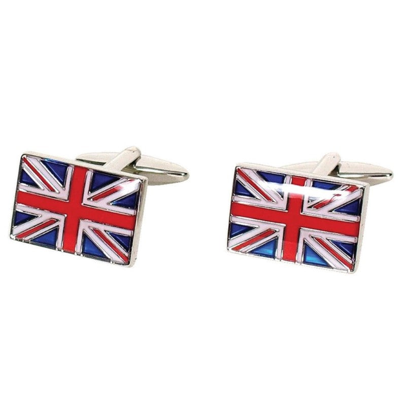 GDESIGN UK FLAG CUFFLINKS RED