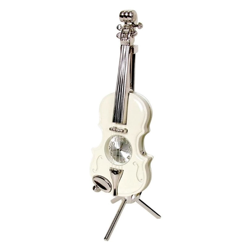 ARTEX VIOLIN CLOCK CREAM