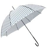 GDESIGN WHITE UMBRELLA BLACK SKULL PRINT