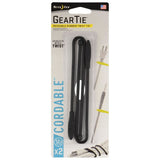 NITE IZE GEAR TIE CORD-TWST TIE 12 IN. 2PK BLACK