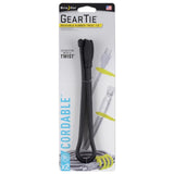 NITE IZE GEAR TIE CORD-TWST TIE 18 IN. 2PK BLACK