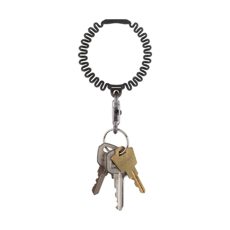 NITE IZE KEY BAND-IT STRETCH WRISTBAND - SMOKE