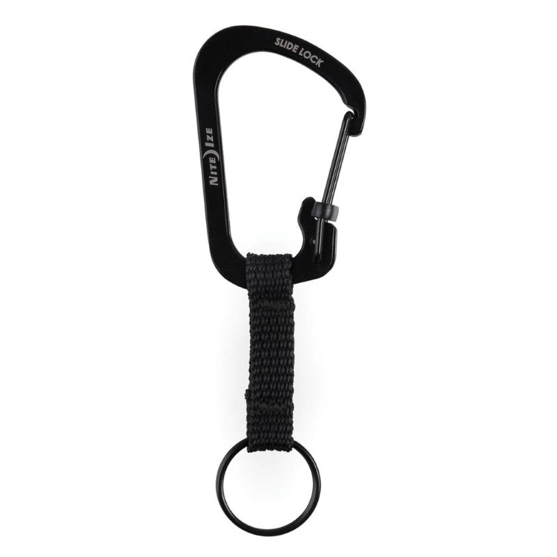 NITE IZE SLIDELOCK KEYRING - BLACK