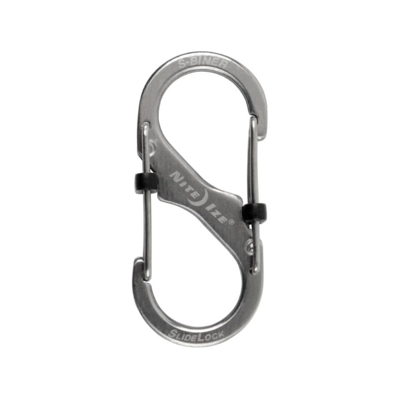 NITE IZE S-BINER SLIDELOCK #2 - STAINLESS