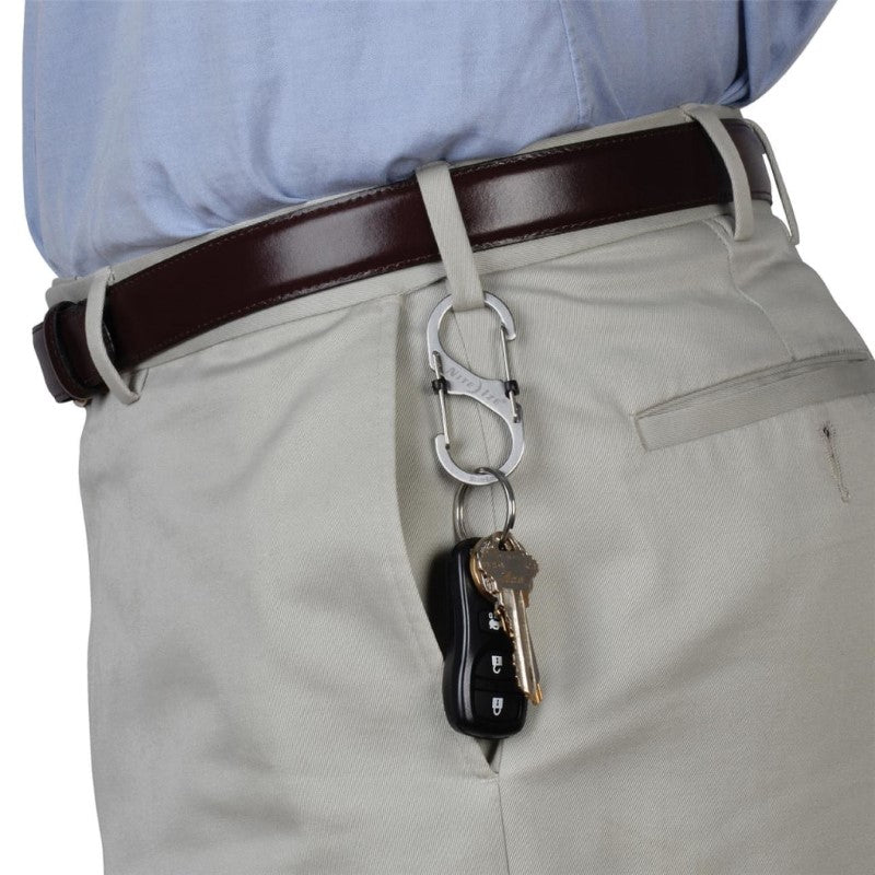 NITE IZE S-BINER SLIDELOCK #3 - STAINLESS