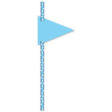 CUP CAKE CREATION 7006 19CM STRAW WHT DOTS BLU C/CAKE 24PC