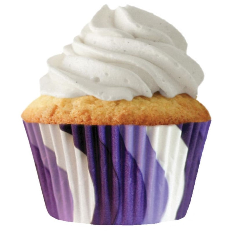 CUP CAKE CREATION PURPLE SWIRL CUPCAKE 32PCS