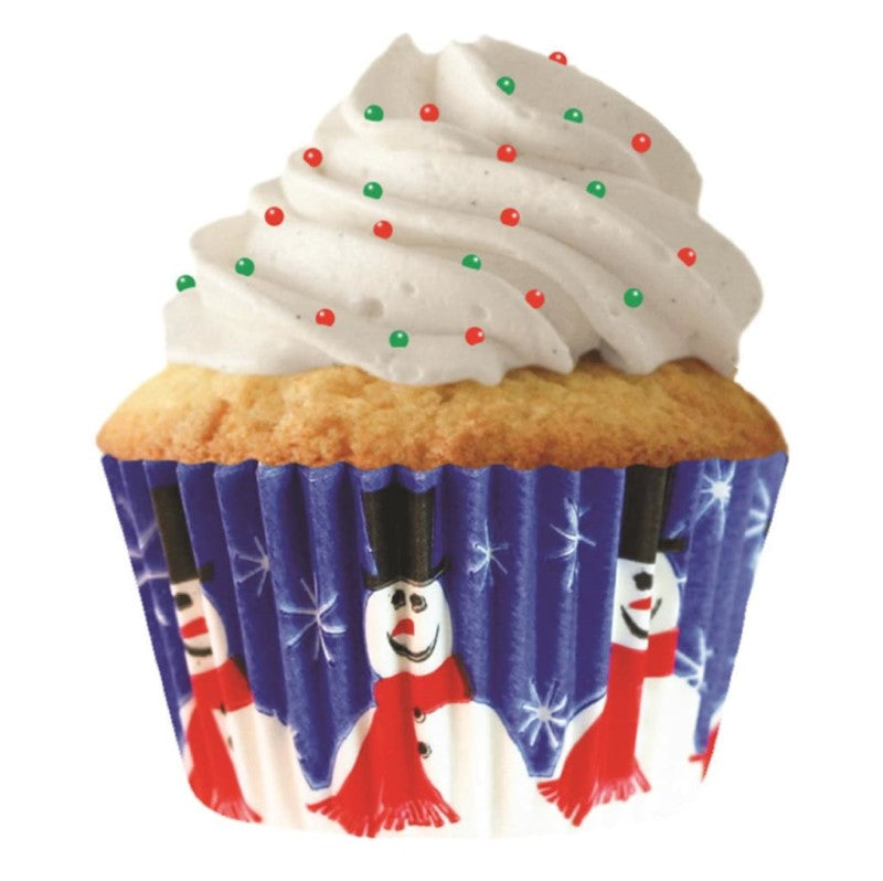 CUP CAKE CREATION SNOWMAN CUPCAKE 32PCS