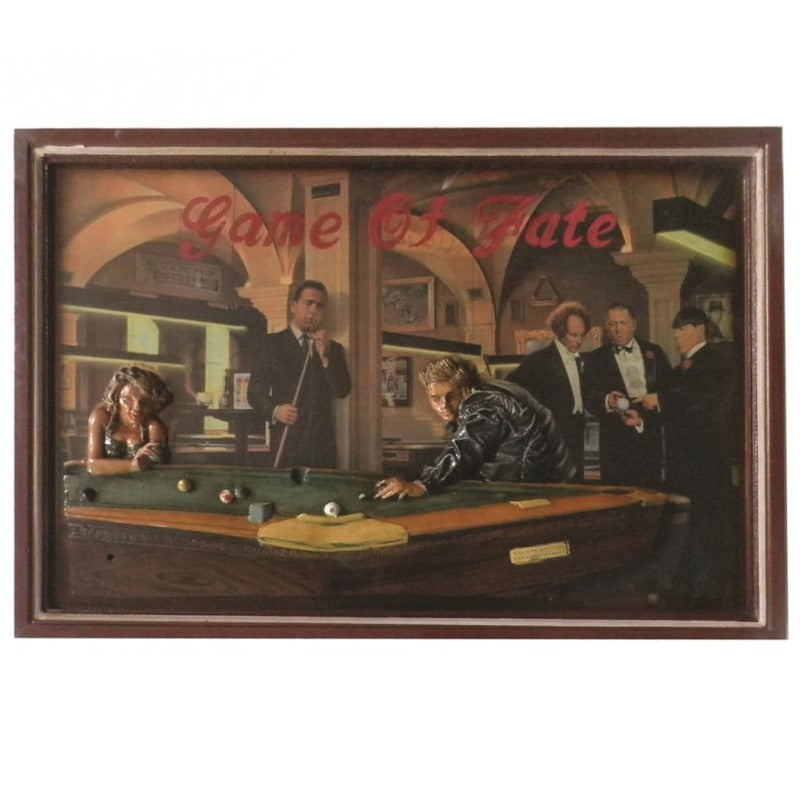 COYOTE WALL PLAQUE GAME OF FATE