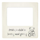 DAKOTA BABY PHOTO FRAME-FRIDAY