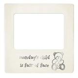DAKOTA BABY PHOTO FRAME-MONDAYS CHILD