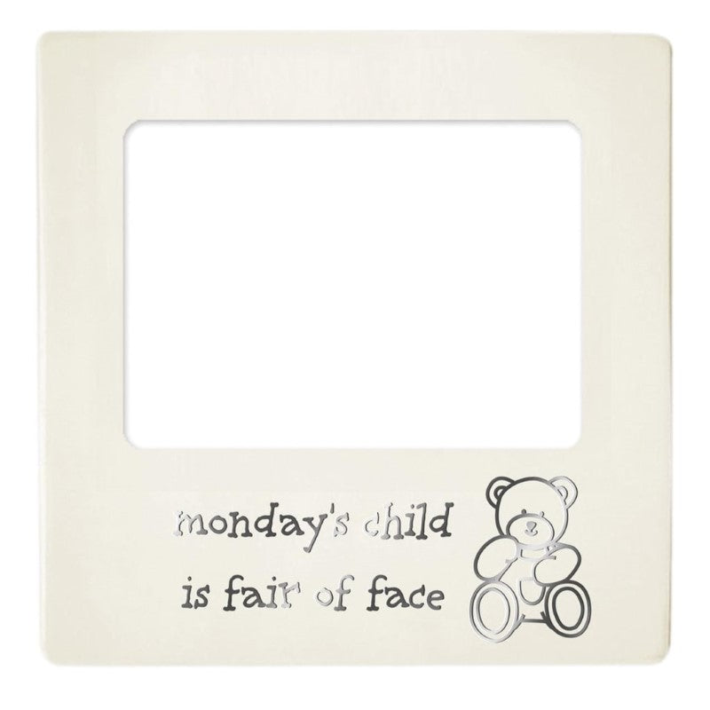 DAKOTA BABY PHOTO FRAME-MONDAYS CHILD