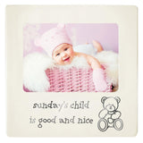 DAKOTA BABY PHOTO FRAME-SUNDAY