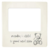 DAKOTA BABY PHOTO FRAME-SUNDAY