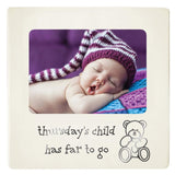 DAKOTA BABY PHOTO FRAME-THURSDAY