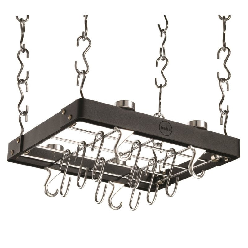 METRO CEILING RACK BLACK METAL