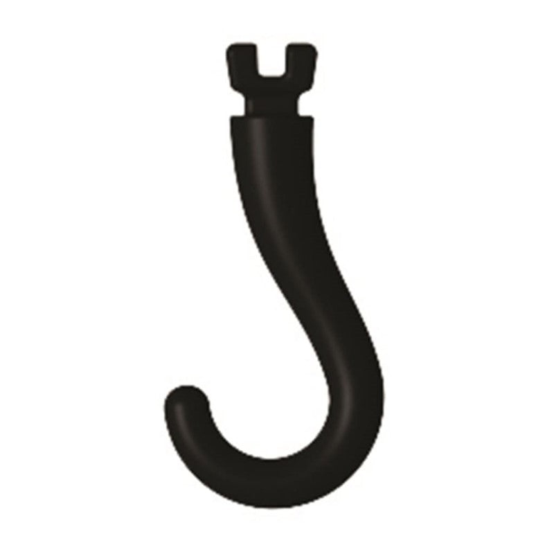 TRACKRACK BLACK WITH HOOKS