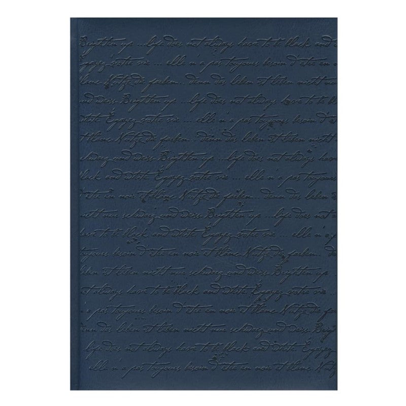 SCRIPT LARGE NOTEBOOK BLUE