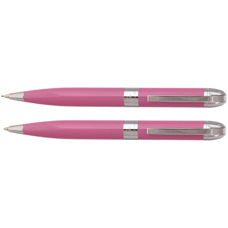 SCRIPTO SIERRA BALLPOINT + MECHANICAL PENCIL PINK