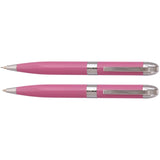 SCRIPTO SIERRA BALLPOINT + MECHANICAL PENCIL PINK