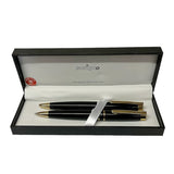 SCRIPTO TRIBUTE BALLPOINT + MECHANICAL PENCIL BLACK / GOLD