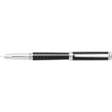 SHEAFFER INTENSITY CARBON FIBER / CHROME PLATE MEDIUM FOUNTAIN PEN
