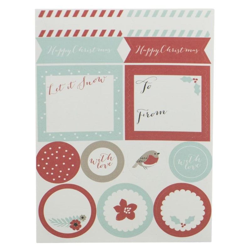 BUSY B CHRISTMAS STICKY LABELS