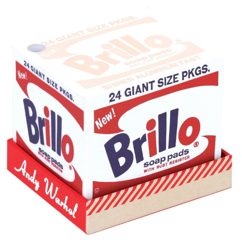 MEMO BLOCK WARHOL BRILLO