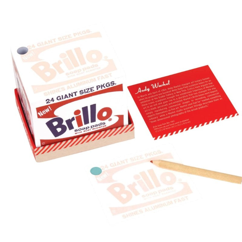 MEMO BLOCK WARHOL BRILLO