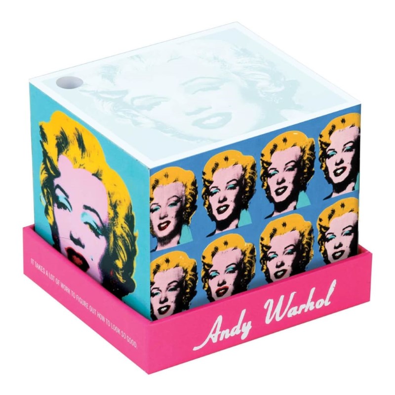 MEMO BLOCK WARHOL MARILYN