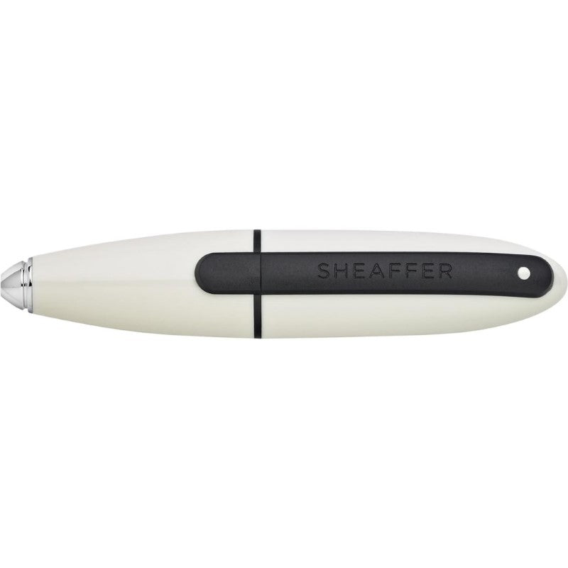 SHEAFFER ION WHITE ROLLERBALL PEN HANG SELL