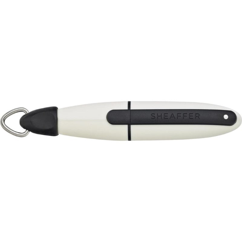 SHEAFFER ION WHITE ROLLERBALL PEN HANG SELL