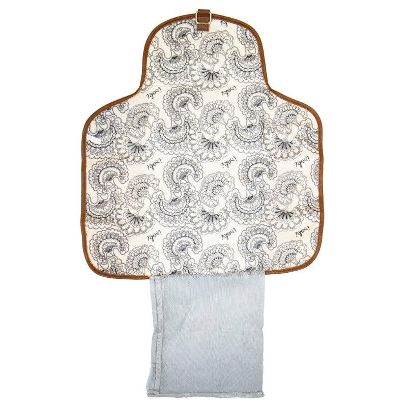 ISOKI CHANGE MAT CLUTCH REDWOOD BROWN