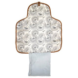 ISOKI CHANGE MAT CLUTCH REDWOOD BROWN