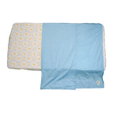 SILLY BILLYZ COT COMBO SKY BLUE/LION POLYCOTTON