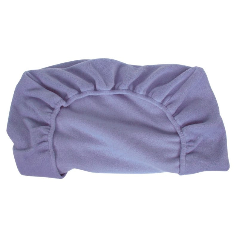 SILLY BILLYZ COT SHEET LILAC FITTED POLA FLEECE