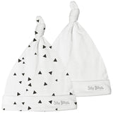 SILLY BILLYZ GUMNUT BABYHAT 2PK TRIANGLES
