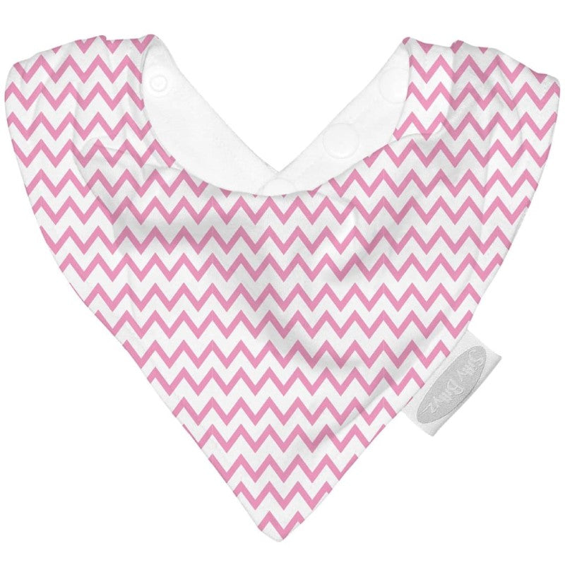 SILLY BILLYZ JERSEY BANDANA PINK CHEVRON