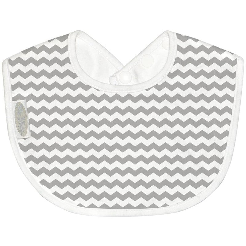 SILLY BILLYZ JERSEY BIBLET GREY CHEVRON