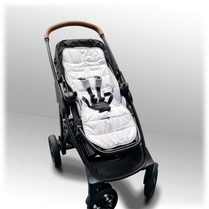 SILLY BILLYZ JERSEY STROLLER LINER PINK SPOTS