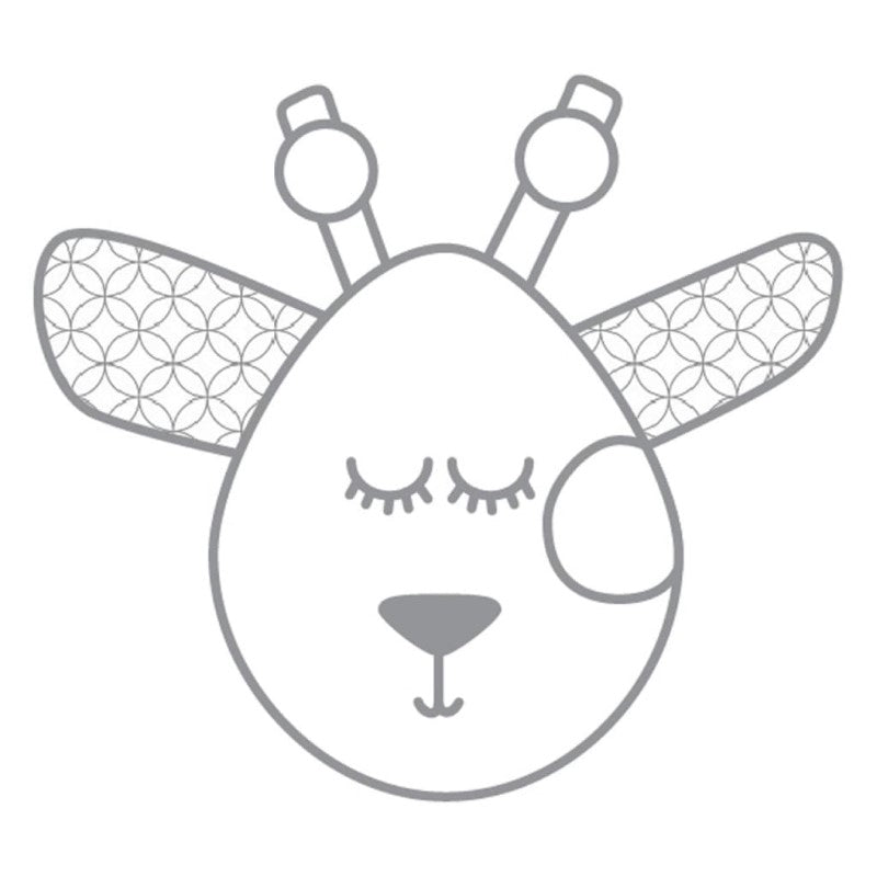 SILLY BILLYZ JERSEY SNUGGYPOP GIRAFFE GREY GEO