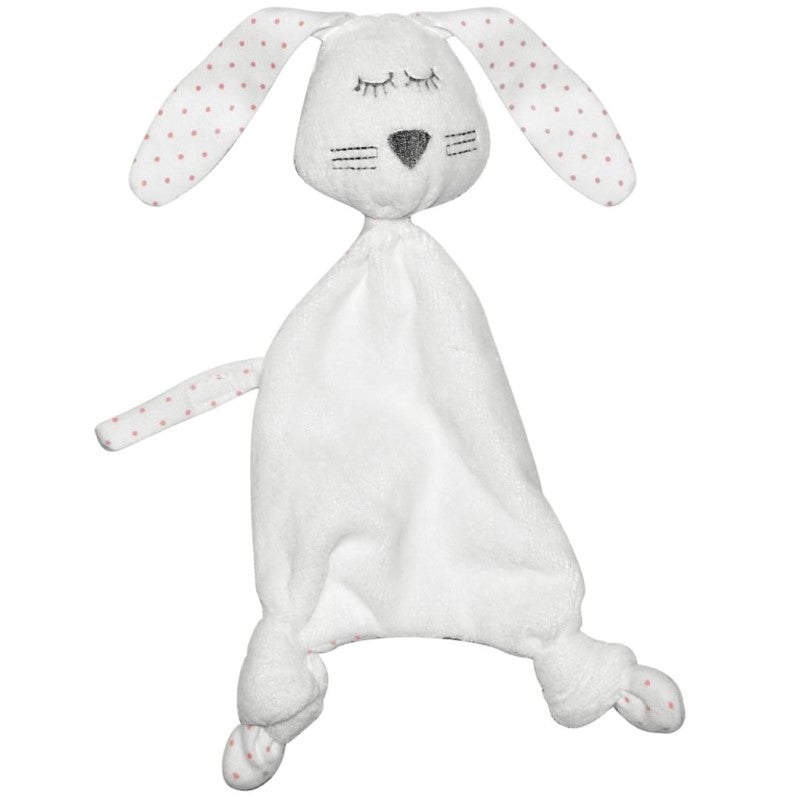 SILLY BILLYZ JERSEY SNUGGYPOP RABBIT PINK SPOT