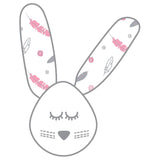 SILLY BILLYZ JERSEY SNUGGYPOP RABBIT PINK SPOT