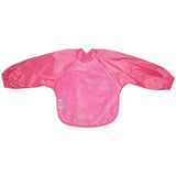SILLY BILLYZ TOWEL SMALL L/S BIB CERISE